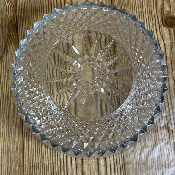 Vintage‎ Arcoroc Decorative Glass Bowl. 1960’s Made in France Set Of 2 - Picture 7 of 11